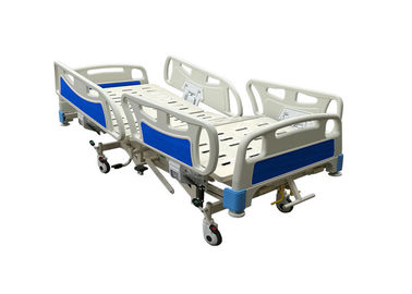 Camas de hospital hidráulicas ajustables, camas móviles de la sala para el cuidado de emergencia