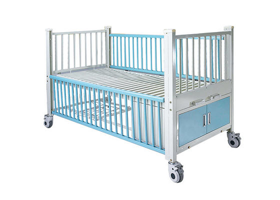 Protección integral pediátrica de acero esmaltada de las camas de hospital de los carriles laterales