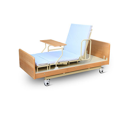 La cama de hospital giratoria de los cuidados en casa gira el oficio de enfermera de torneado de perfilado rotatorio lateral de la silla