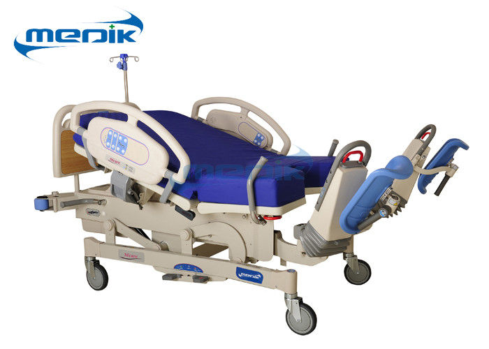 Cama eléctrica multifuncional de la entrega del LDR de la cama de la natalidad del CPR con la ayuda de la pierna