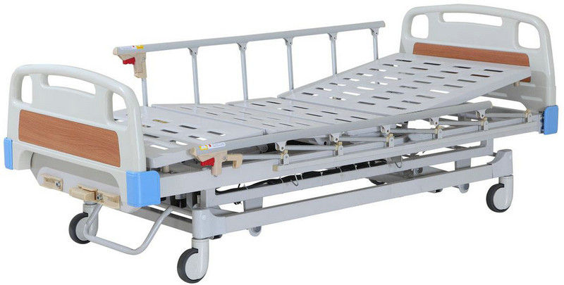 Cama de hospital manual ajustable con 3 inestables, semi lecho de enfermo del cazador de aves ICU