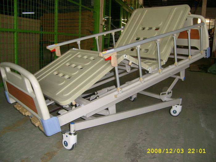 Cama de hospital manual del plegamiento ajustable para la ambulancia con la función del CPR