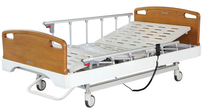 Lecho de enfermo eléctrico móvil de 3 de la función de reposo camas de la clínica para los minusválidos