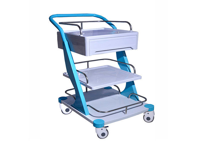 Los ABS estructuran las carretillas médicas, carros de la medicación para el transporte fácil de los hospitales