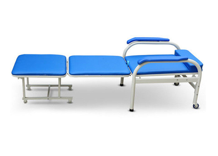 Cama acompañante plegable médica cum la silla para el sitio de interno