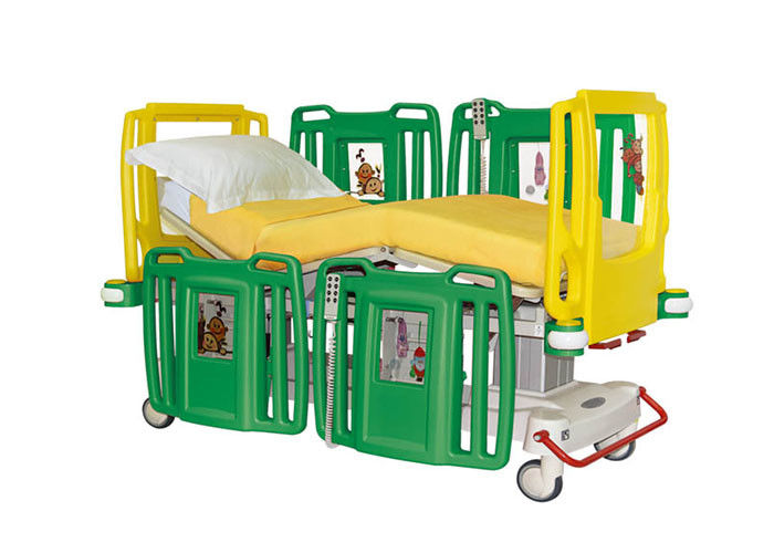 Cama de Eelectric PICU del hospital con los carriles laterales de la seguridad para los niños