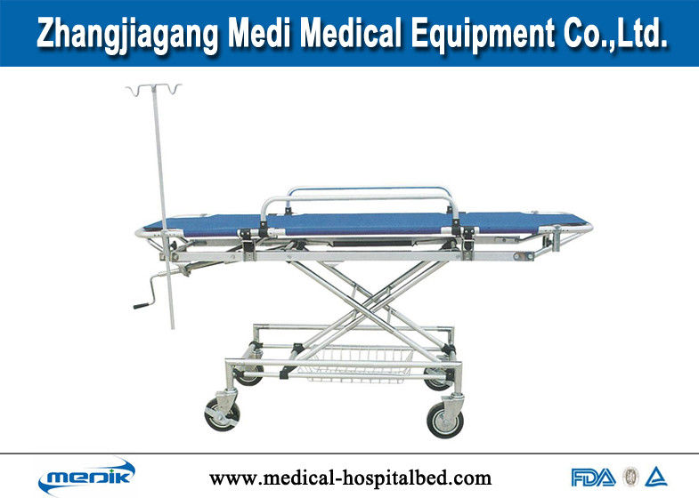 Carretilla paciente móvil fácil de la transferencia para la estructura de la aleación de aluminio de la ambulancia