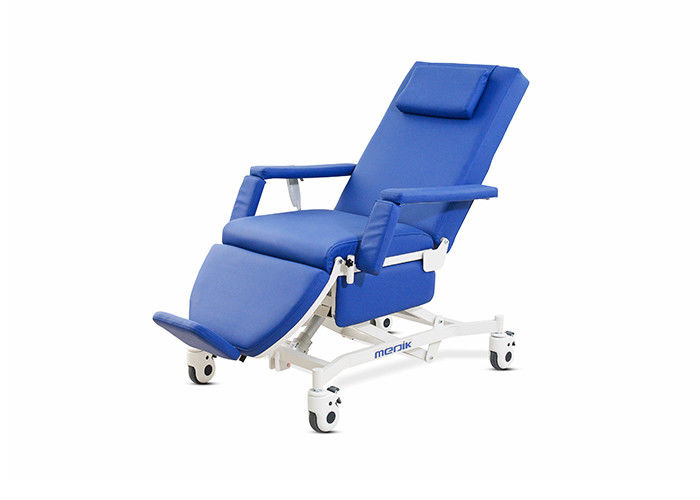 Mueble las sillas de la diálisis del enfermo con el colchón de la alta densidad de la cubierta de la PU