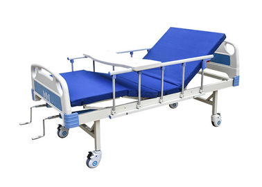 Respaldo médico inestable de la cama de la sala de hospital dos ajustable con la mesa de comedor