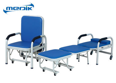 El hospital médico durable de la silla plegable acompaña la silla el dormir con los echadores