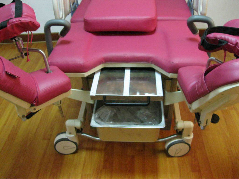 La silla ginecológica móvil, LDR eléctrico acuesta con el tablero principal del ABS