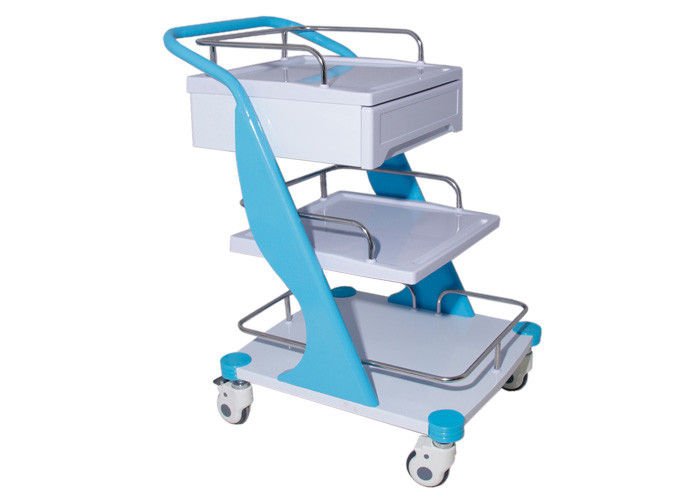 Los ABS estructuran las carretillas médicas, carros de la medicación para el transporte fácil de los hospitales