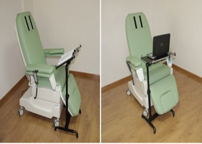 Cama eléctrica de la hemodialisis con el sistema paciente del escalamiento, tabla del tratamiento médico
