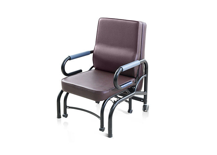 Sillas del Recliner de los muebles del grado del hospital de los echadores de ISO13485 50m m con las ruedas