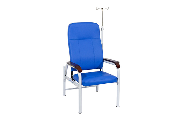 La PU de los muebles del hospital hace espuma silla clínica de la infusión IV con los apoyabrazos