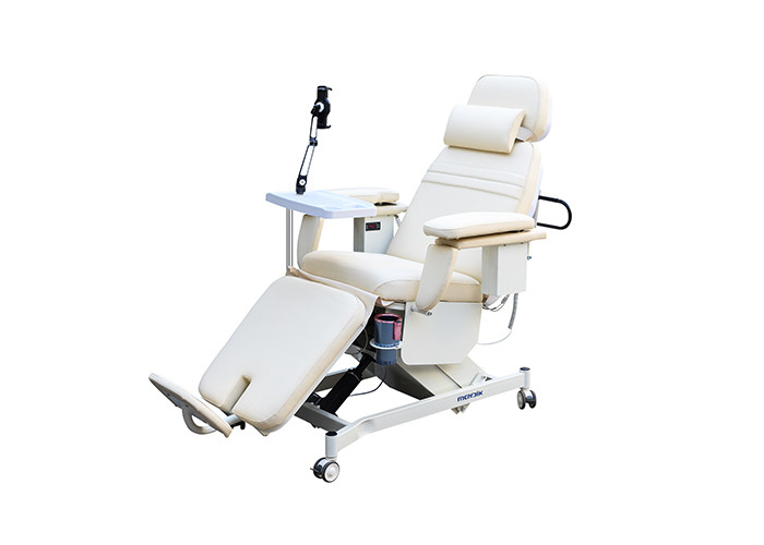 La silla eléctrica multifuncional del donante de sangre de la diálisis pega el acero con epóxido revestido